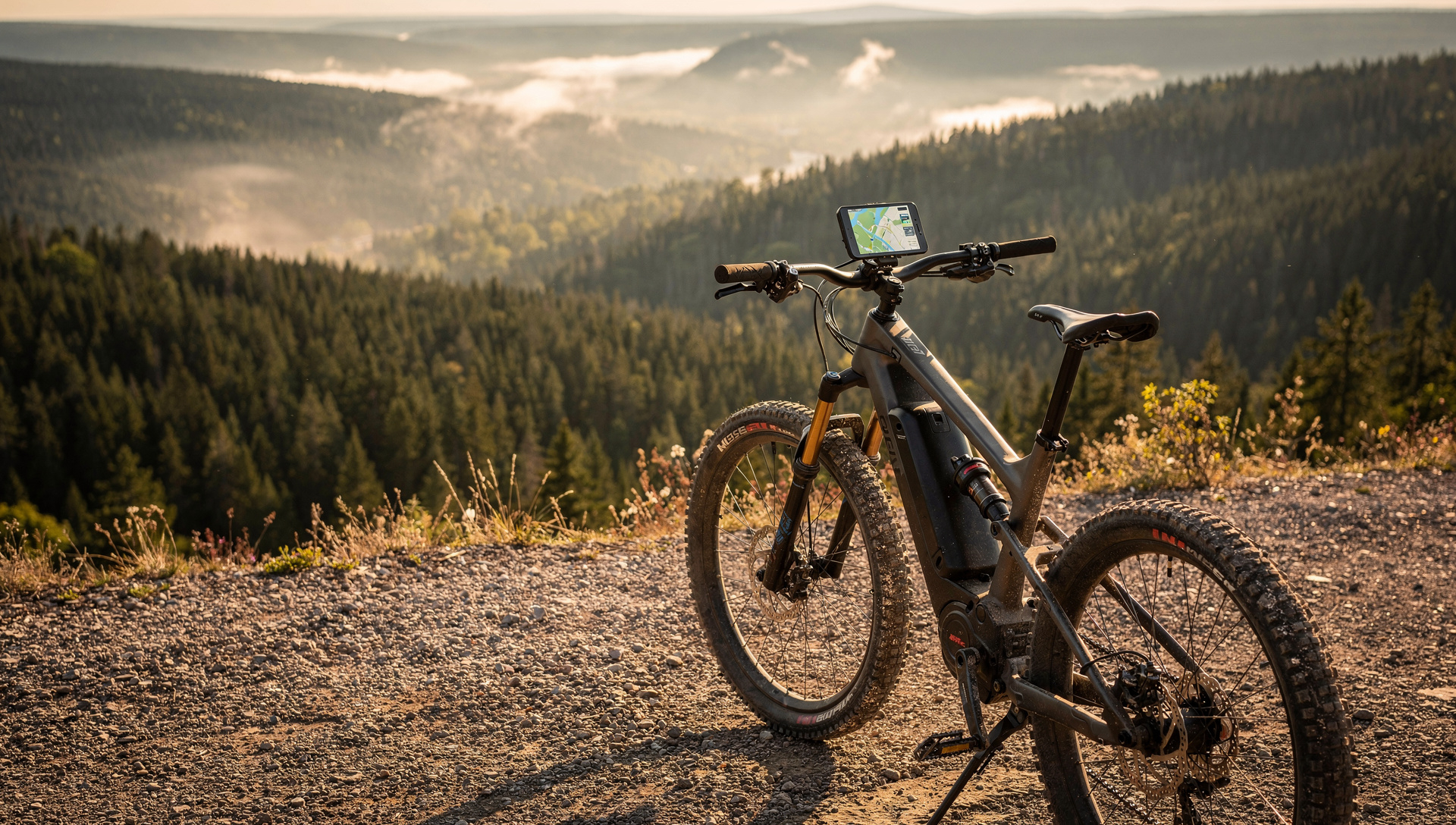 Finding Bicycle Trails:  Mapping Data, Campsites & Power Logistics