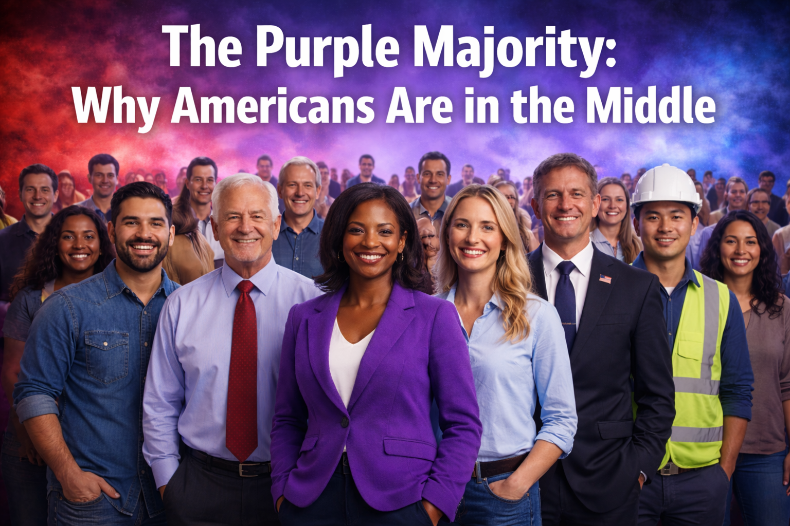 The Purple Majority: Why Americans Are in the Middle