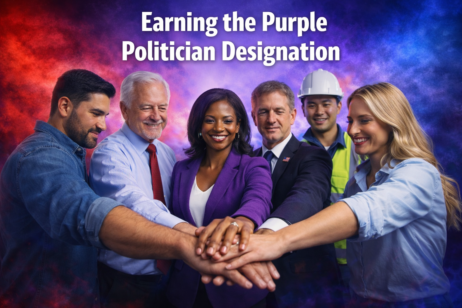 How Leaders Earn the Purple Politician Designation
