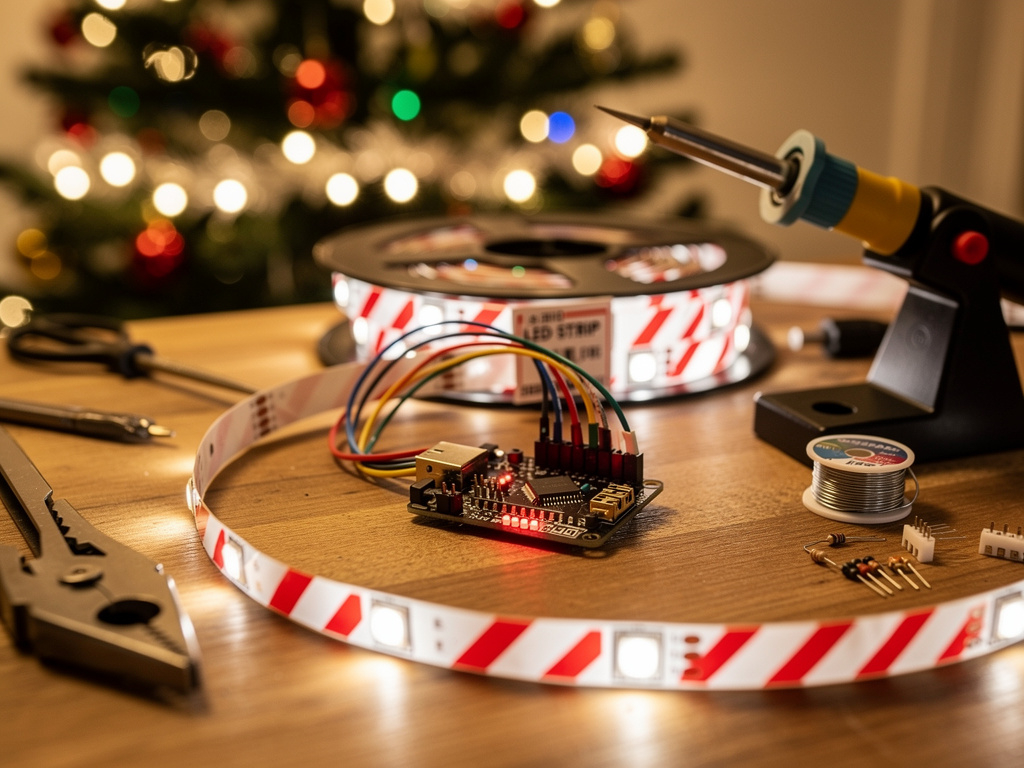 Christmas Lights 2.0: The Ultimate Beginner’s Guide to WLED & ESP32